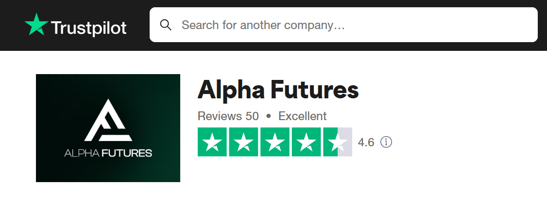 Alpha Futures Trustpilot