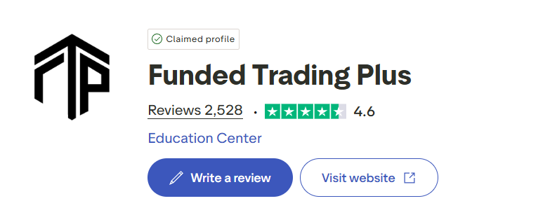 Funded Trading Plus Trust Pilot review