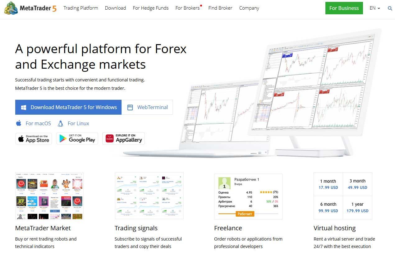 metatrader 5 trading software