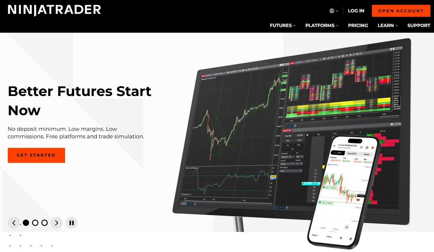 ninja trader software for futures traders