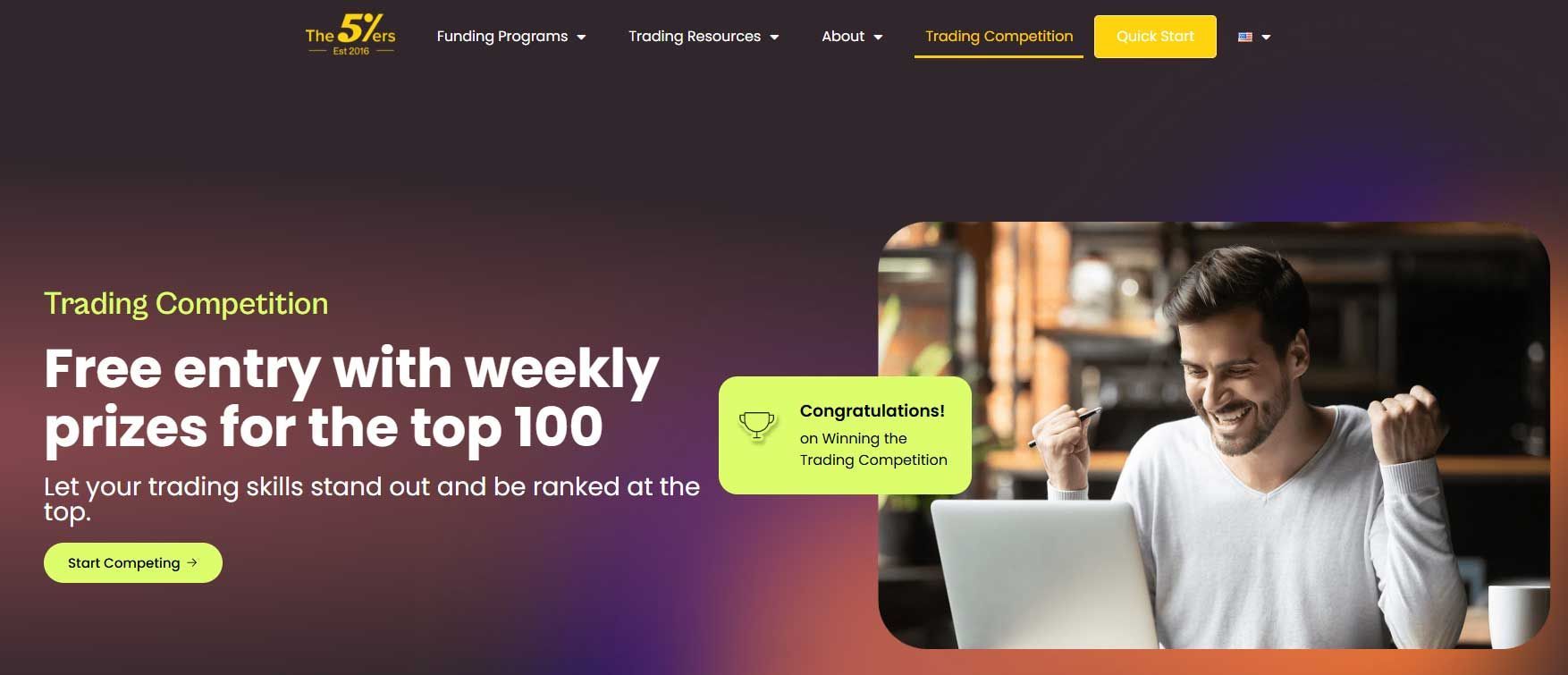 the 5%ers trading competitions