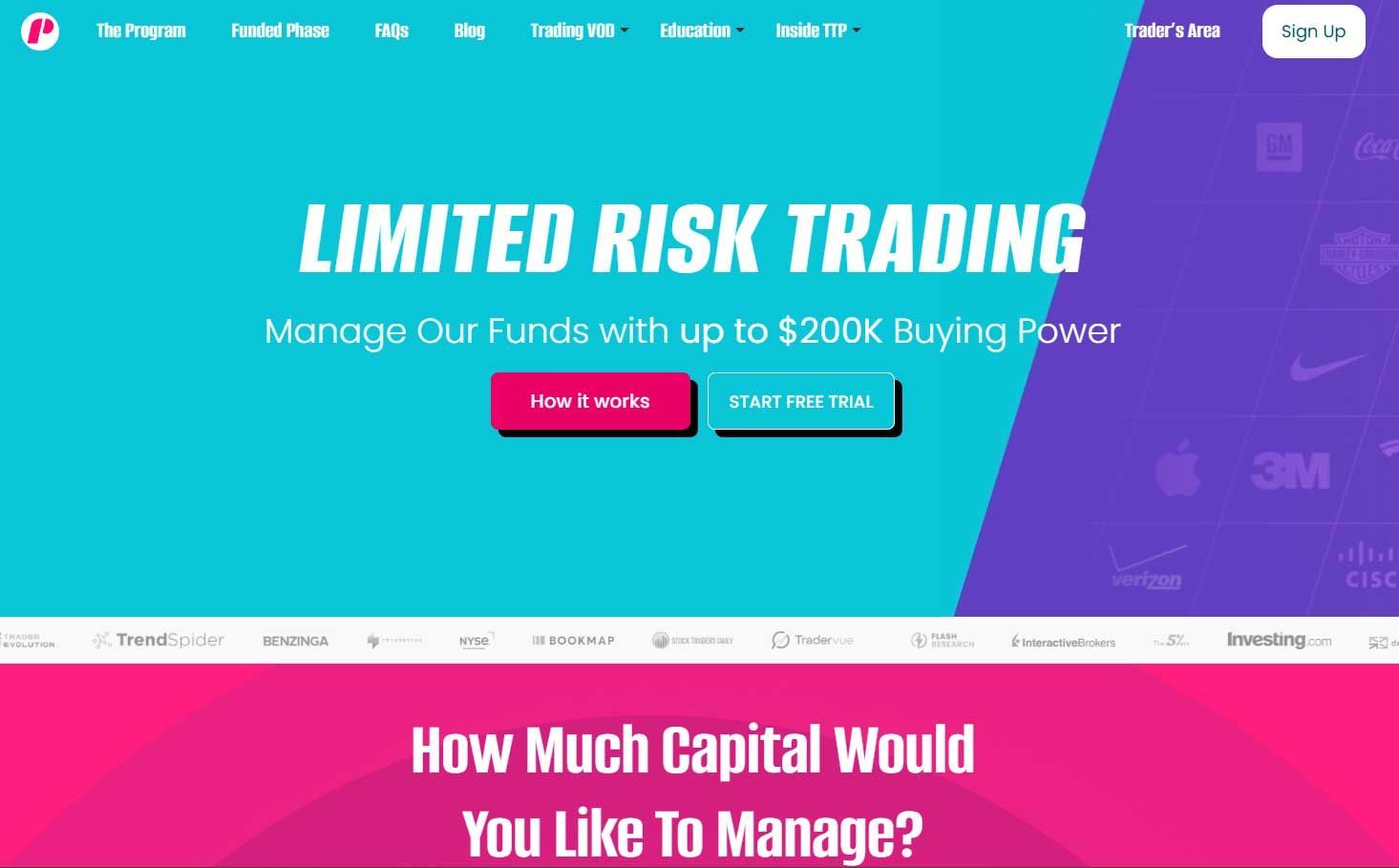 trade the pool trader funding program for stock traders