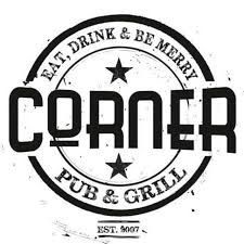 A black and white circular logo for