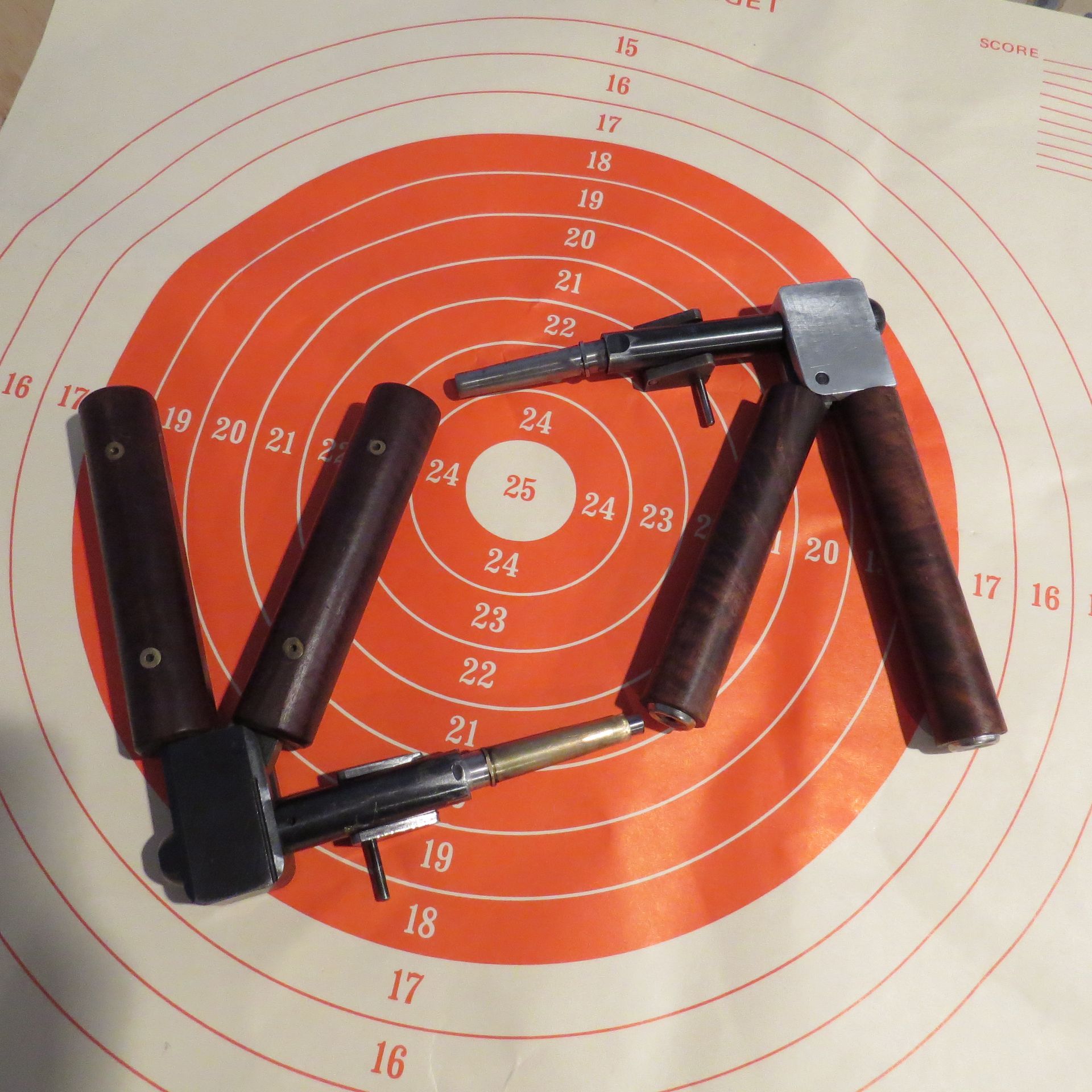 A target with the number 24 on it