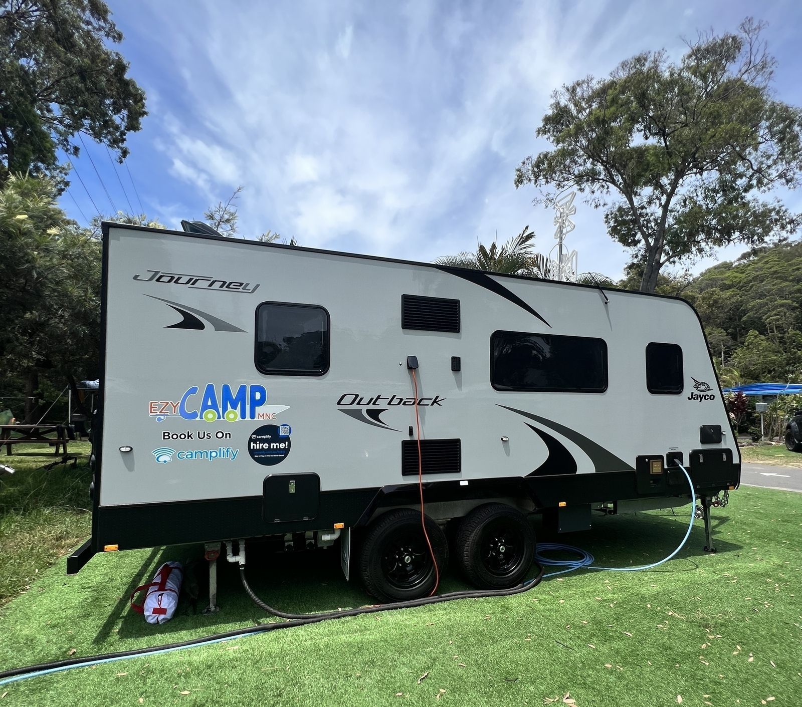 Stay N Play Rv Is Parked In A Grassy Area – Kempsey, NSW - Ezy Group Services