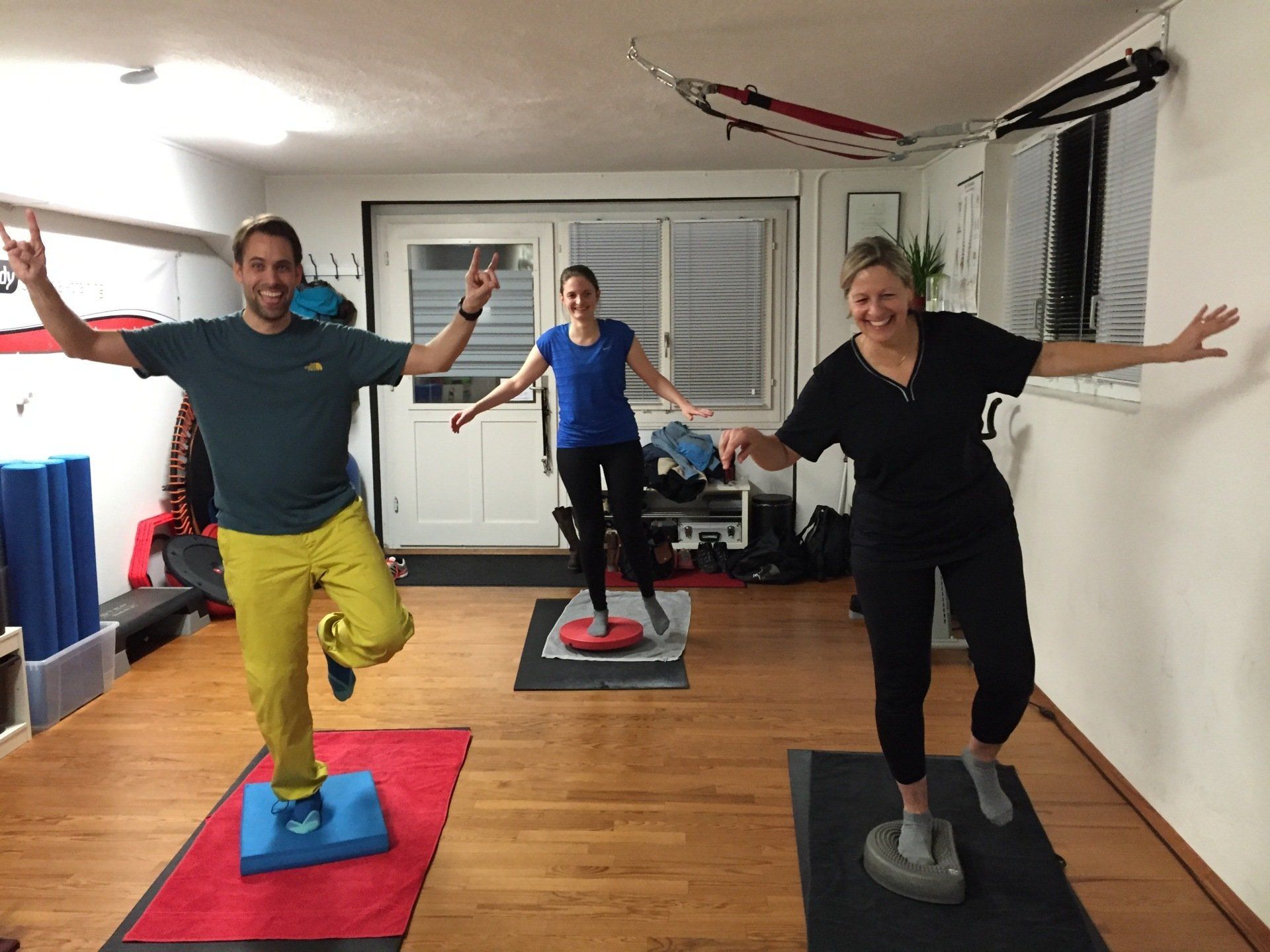 Sportler im Training