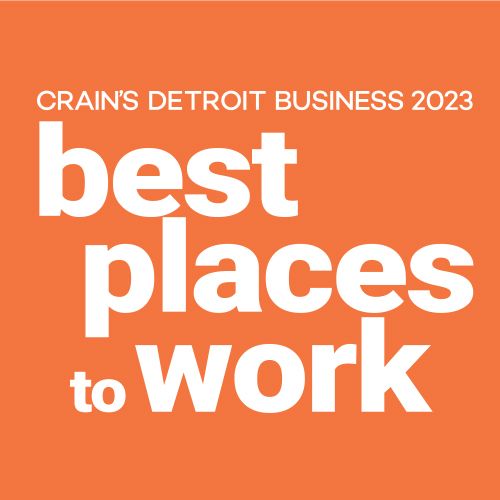 Crains Detroit best places to work logo
