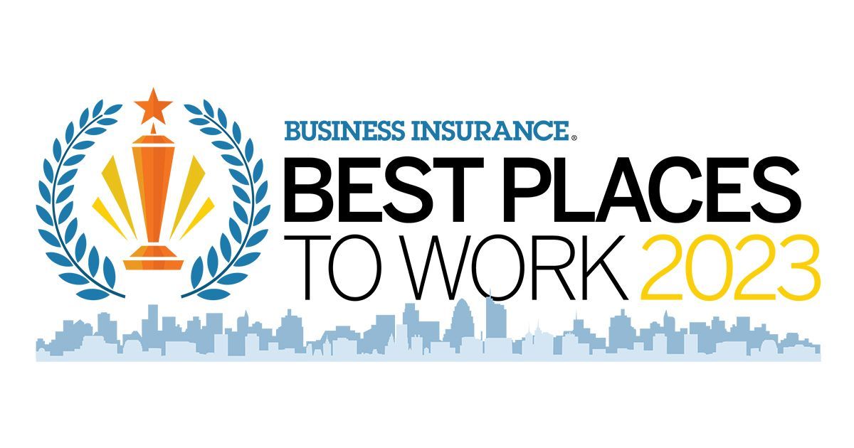 Business Insurance Best Places to work 2023 Logo