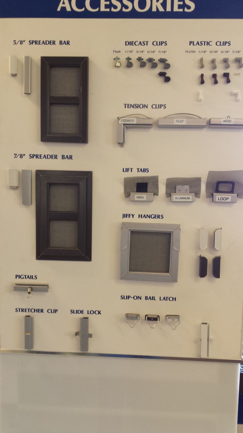 Different Accessories — Hilo, HI — Alumside Products Inc