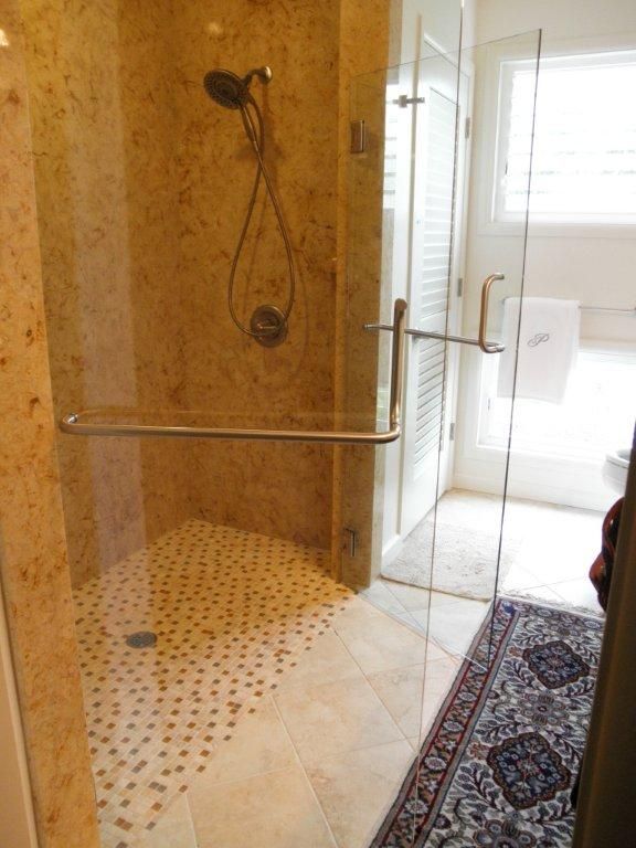 Beautiful Glass Shower Door — Hilo, HI — Alumside Products Inc