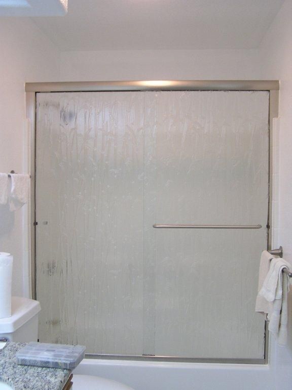 Opaque Shower Door — Hilo, HI — Alumside Products Inc