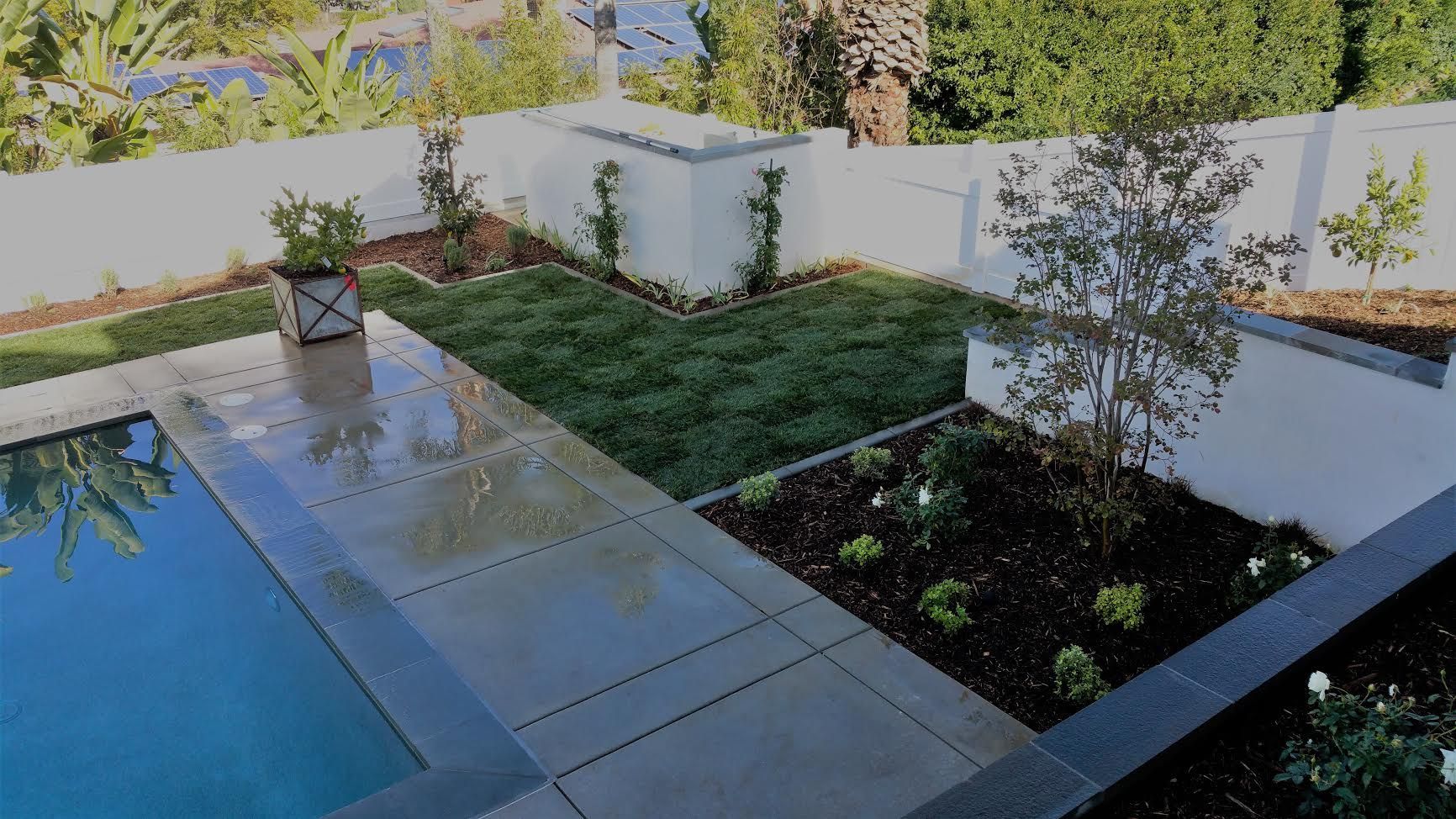 Pool landscape — Riverside, CA — Valley Pacific Landscape, Inc