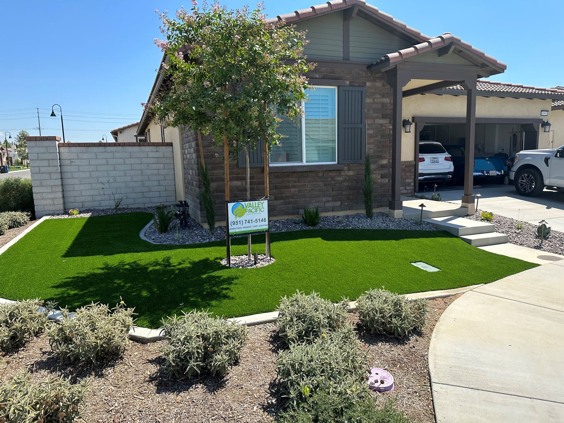Artificial Turn Landscape — Riverside, CA — Valley Pacific Landscape, Inc