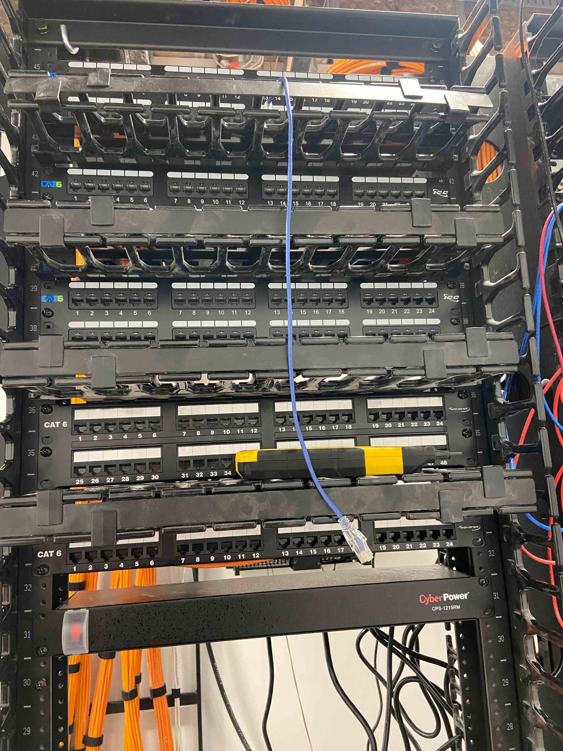 Switch Rack | Bellflower, CA | Telecomp Enterprises Inc.