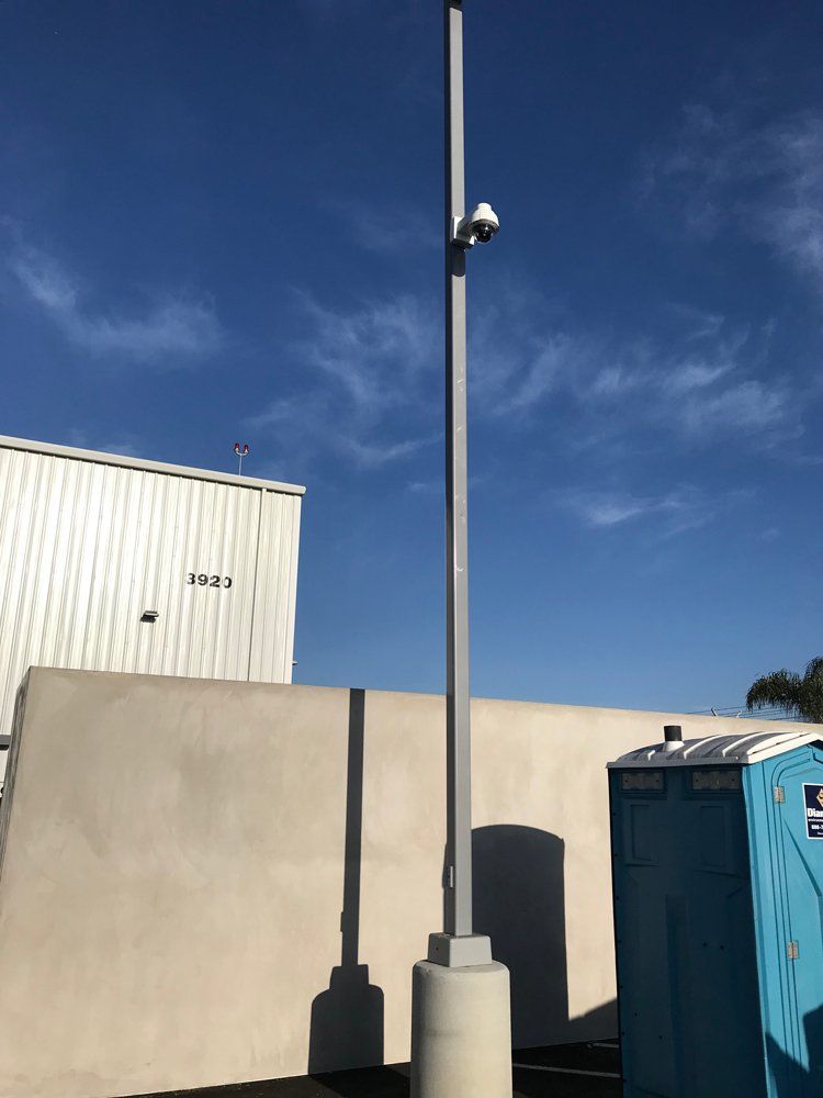 CCTV Attached To Pole — Santa Fe Springs, CA — Telecomp Enterprises