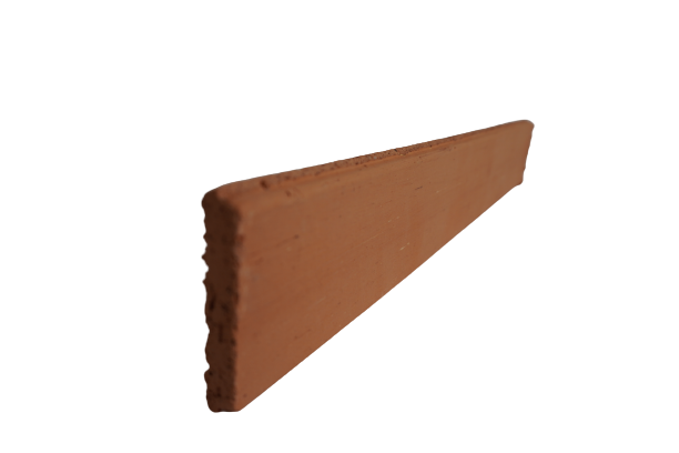 FACHALETA LISA (TIPO LEGO) COLOR TERRACOTA CLARO