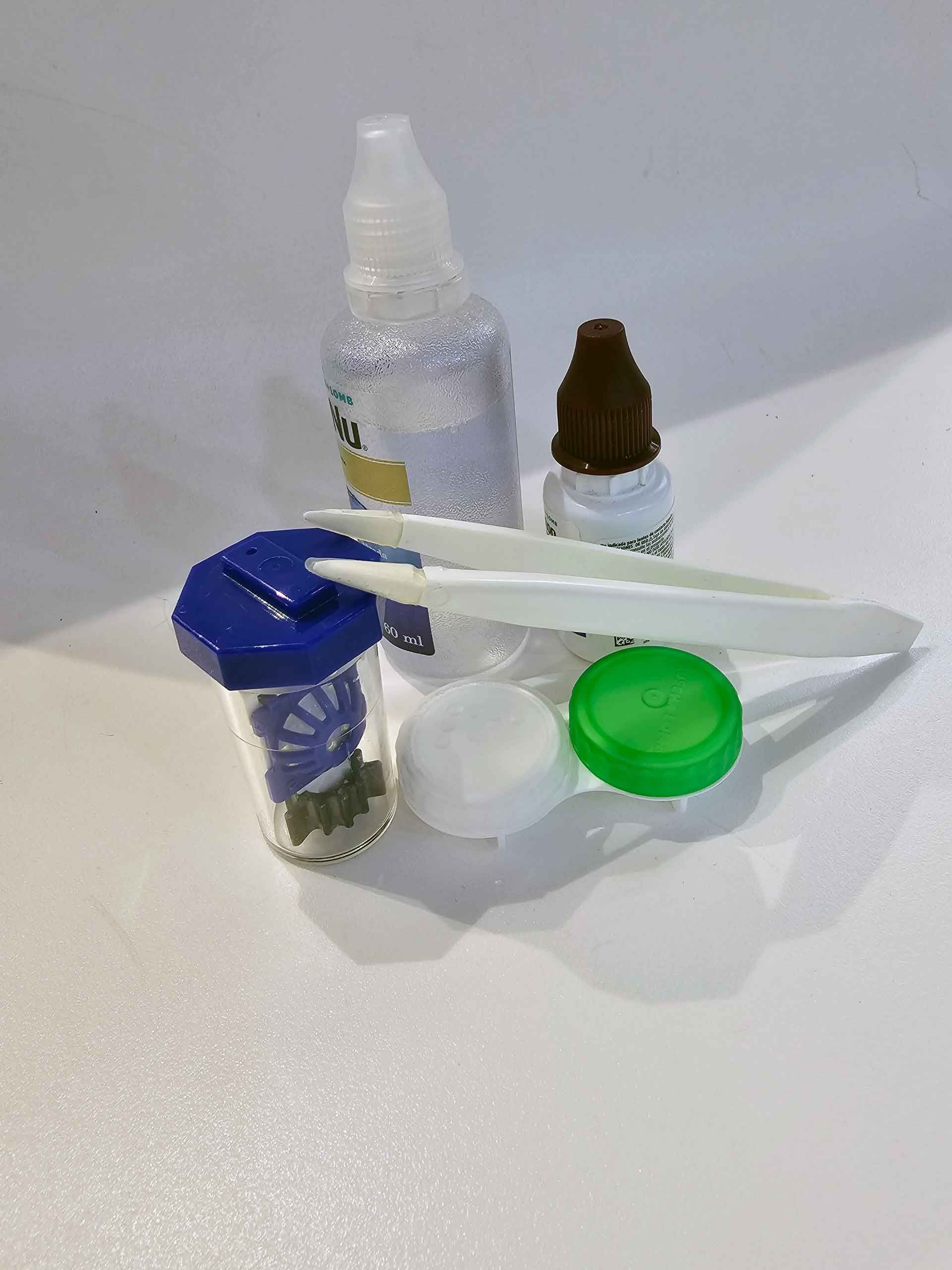 Limpeza e Regeneração de Lentes de Contato
