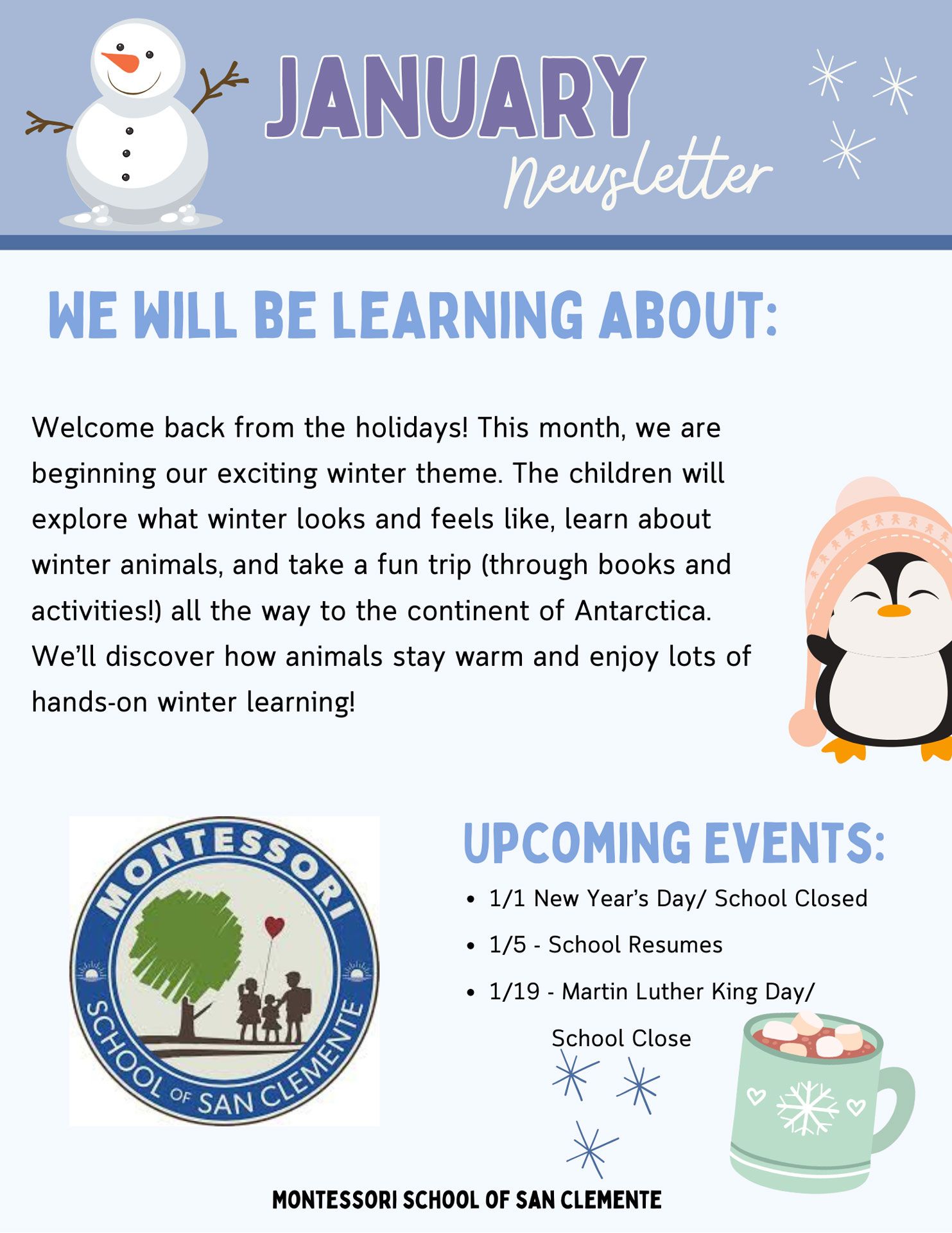 November Newsletter