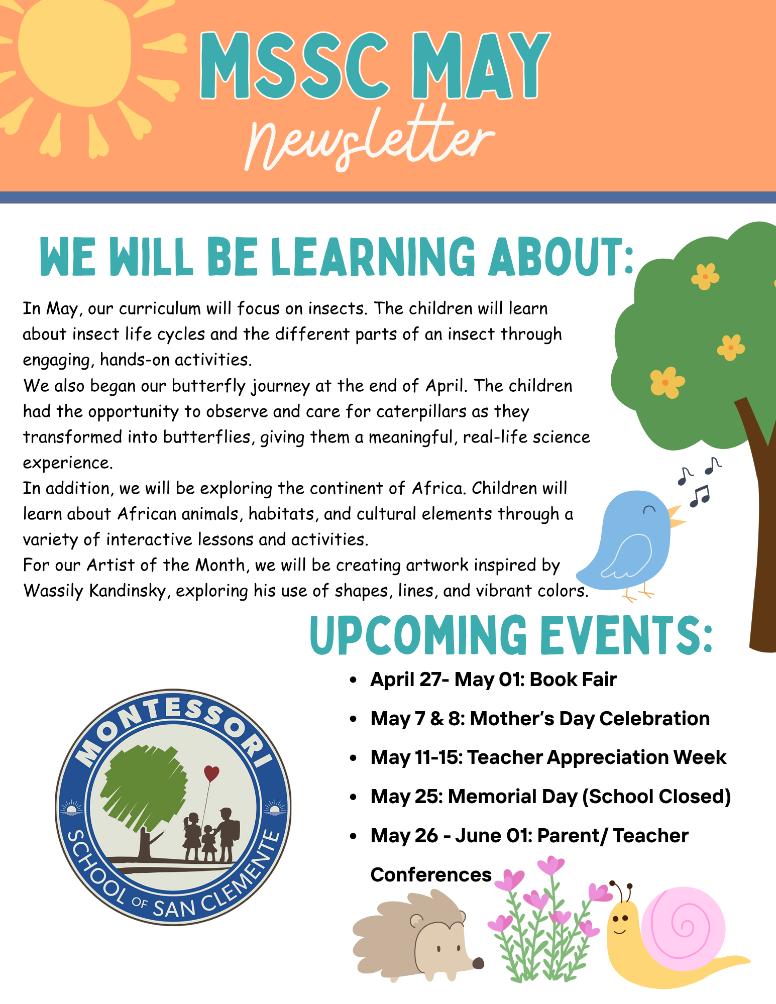 March Newsletter