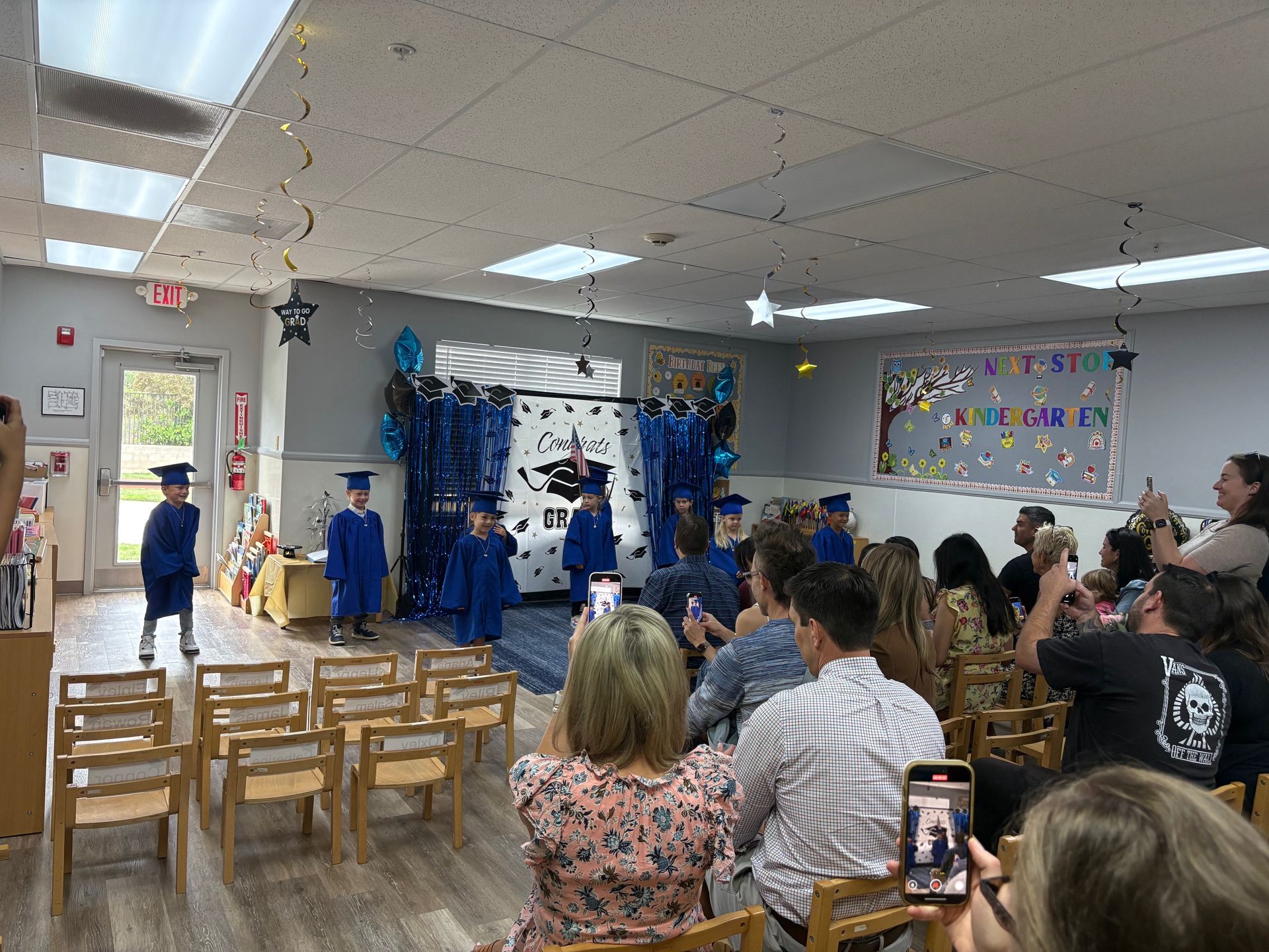 Montessori child graduation