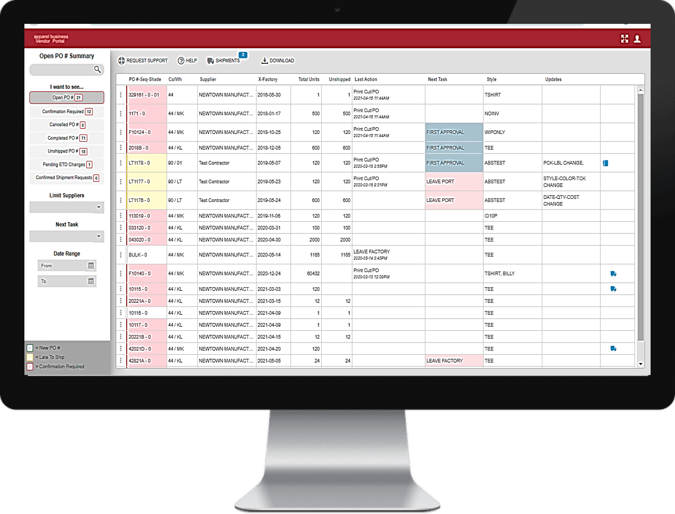 Apparel ERP Features Apparel Business Systems