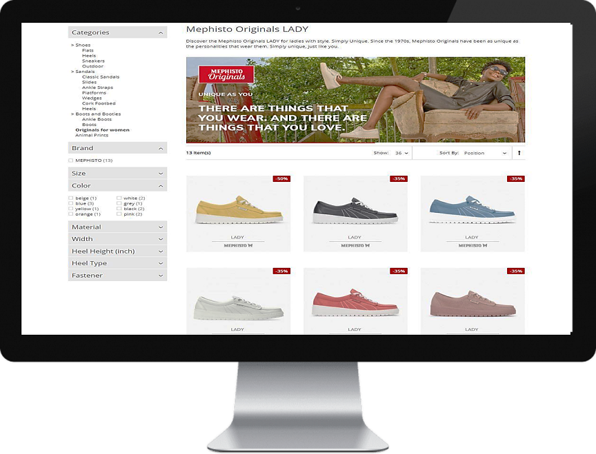 footwear erp e-commerce integration