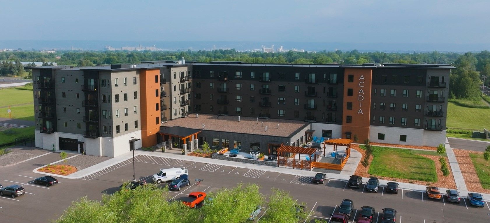 Acadia Apartments exterior