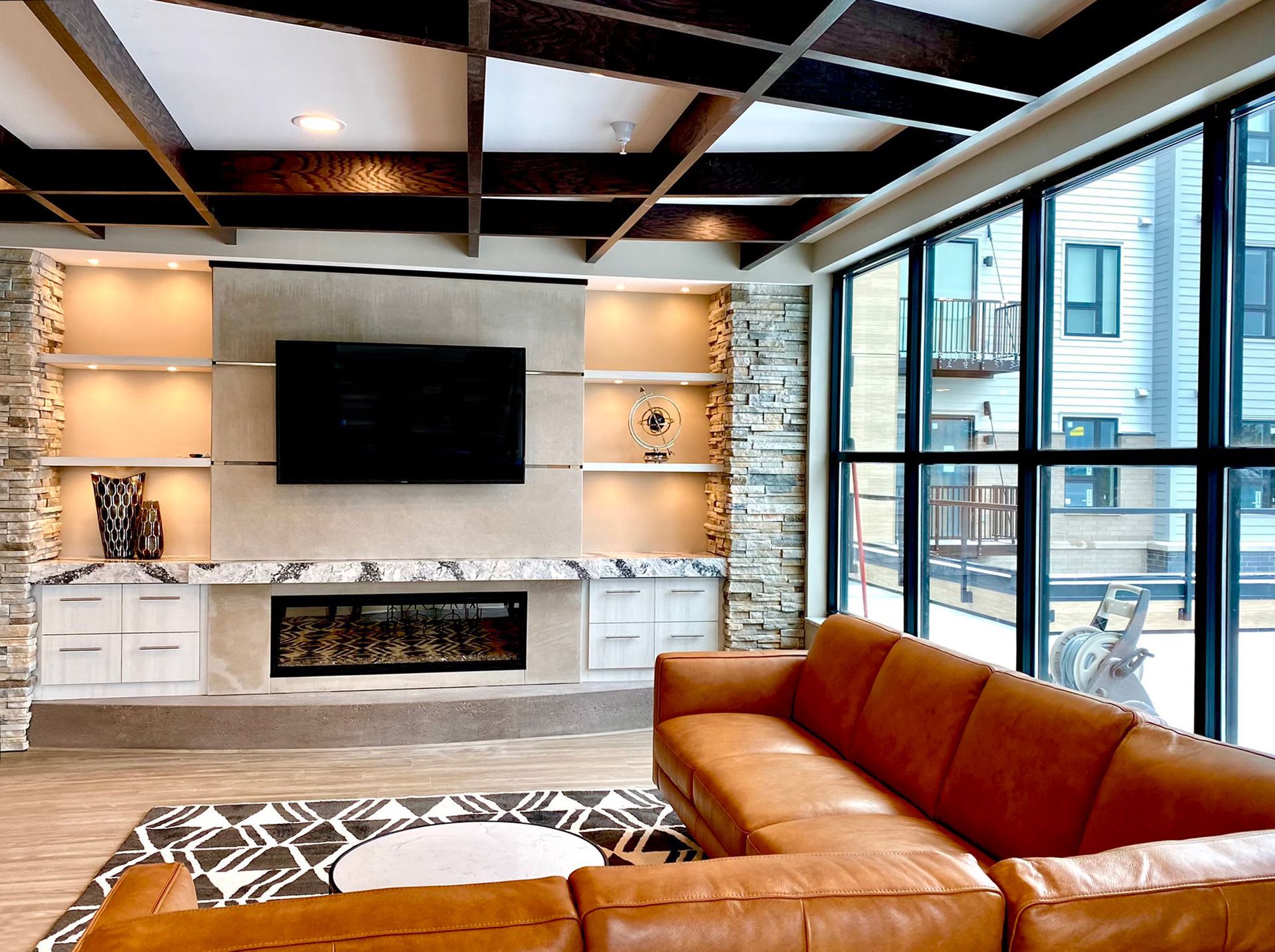 Aery Building living room