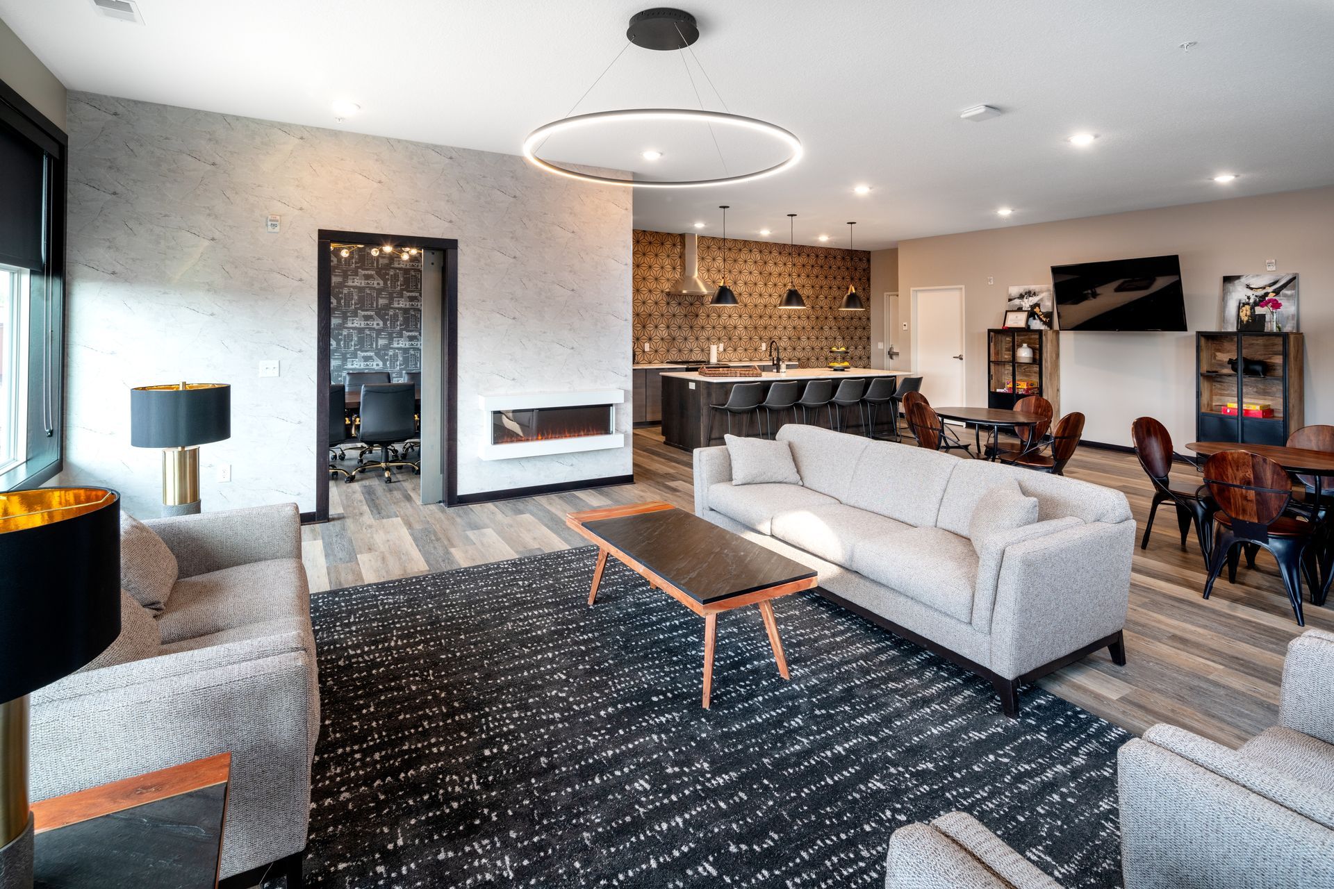 Central Flats living room