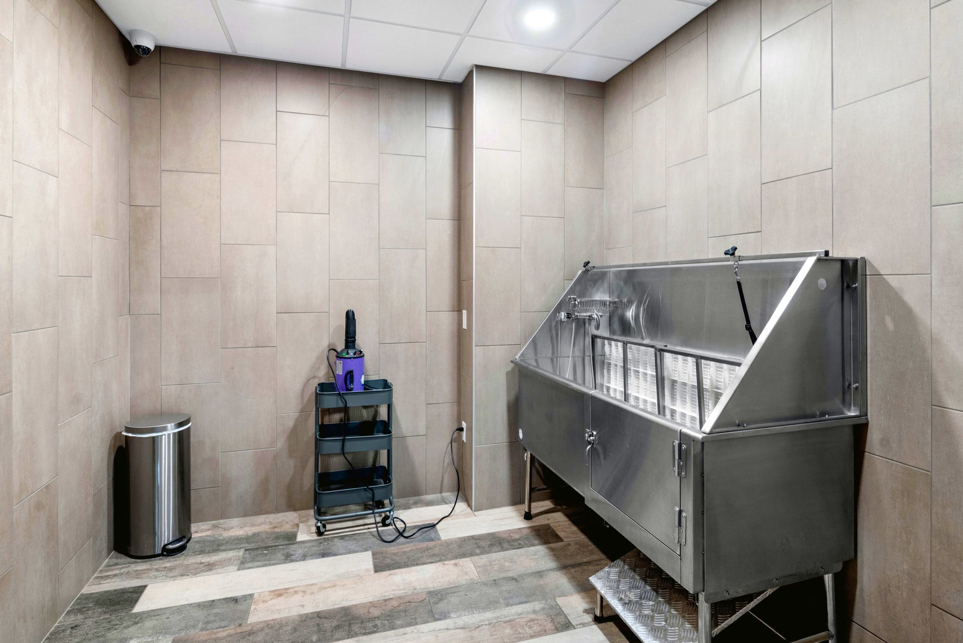 Central Flats dog washing station