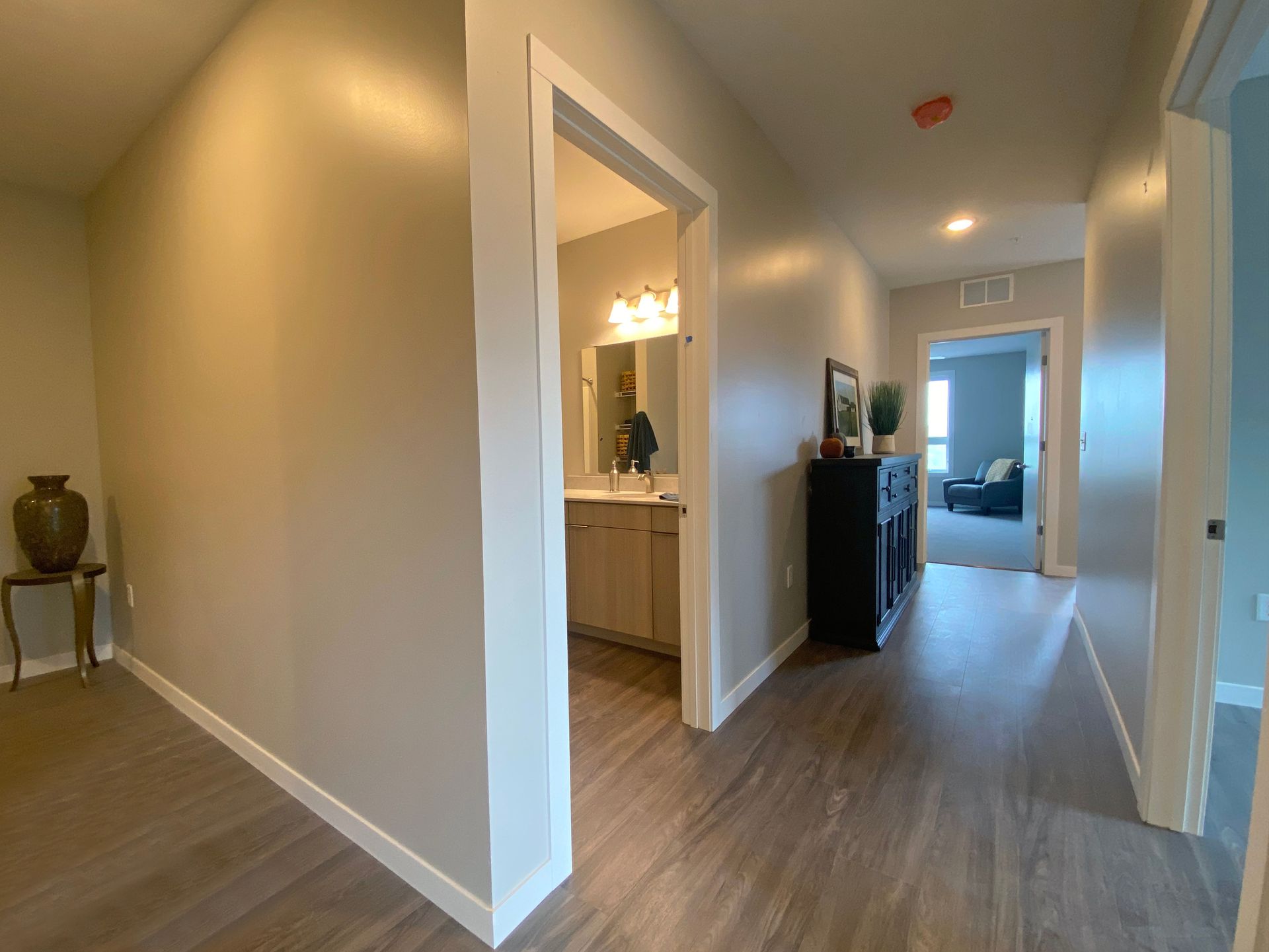 Aery Building apartment hallway