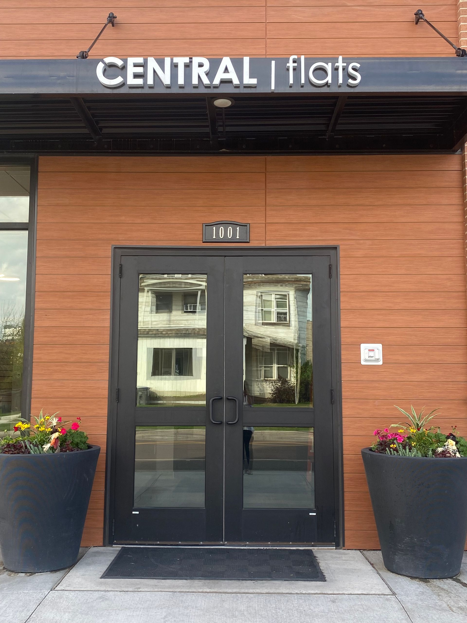 Central Flats entrance