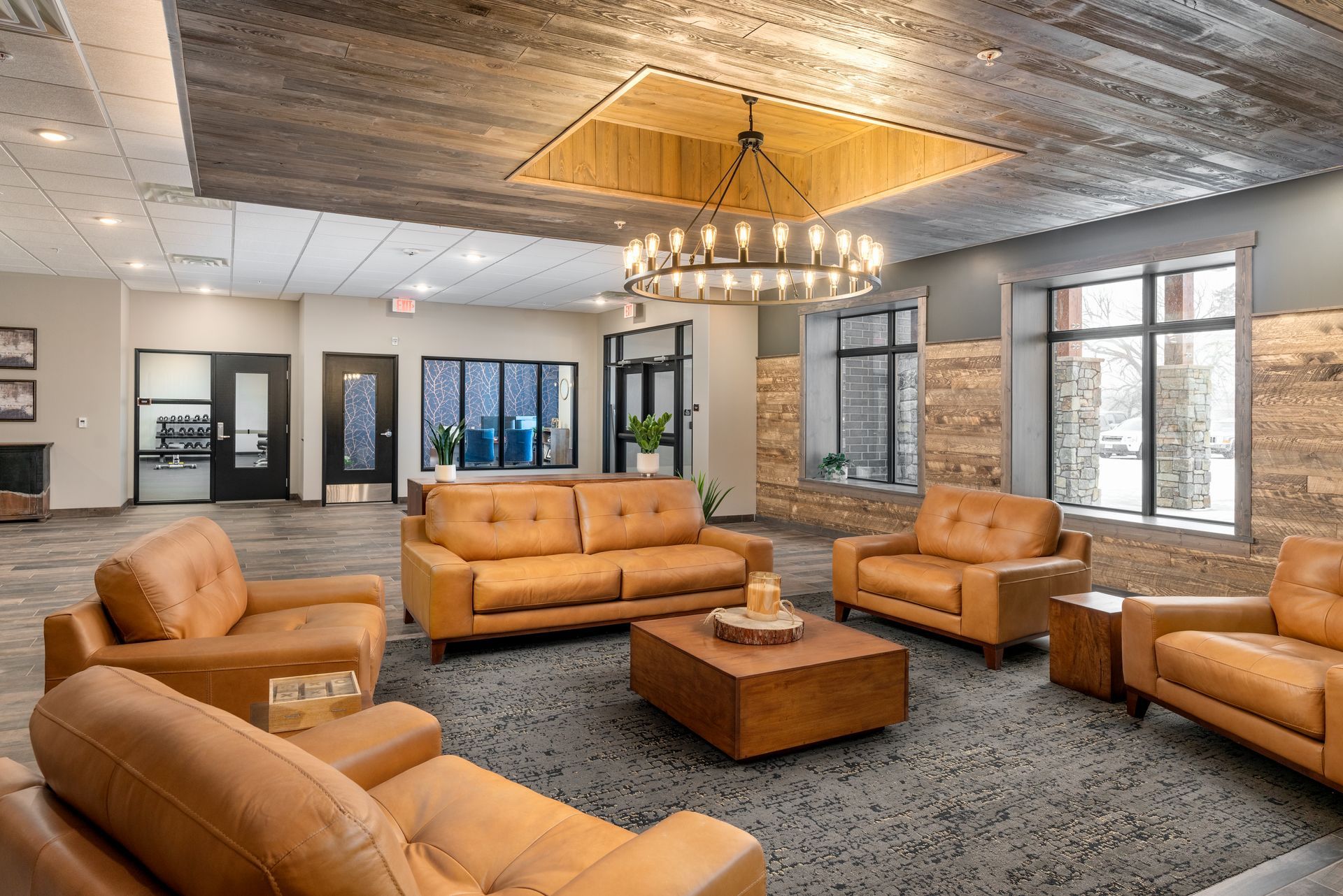 Acadia Apartments lounge