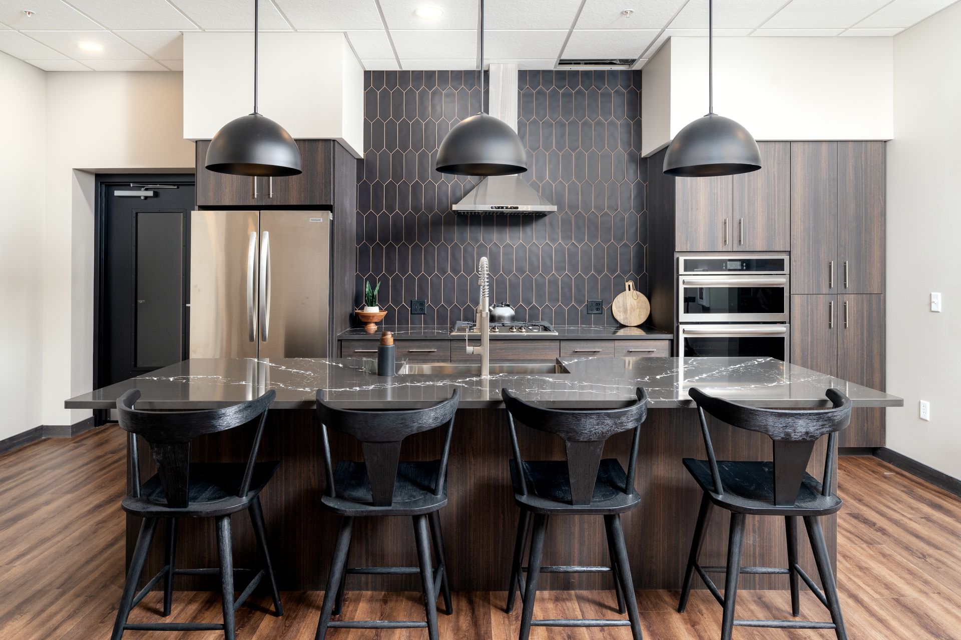 Acadia Apartments kitchen
