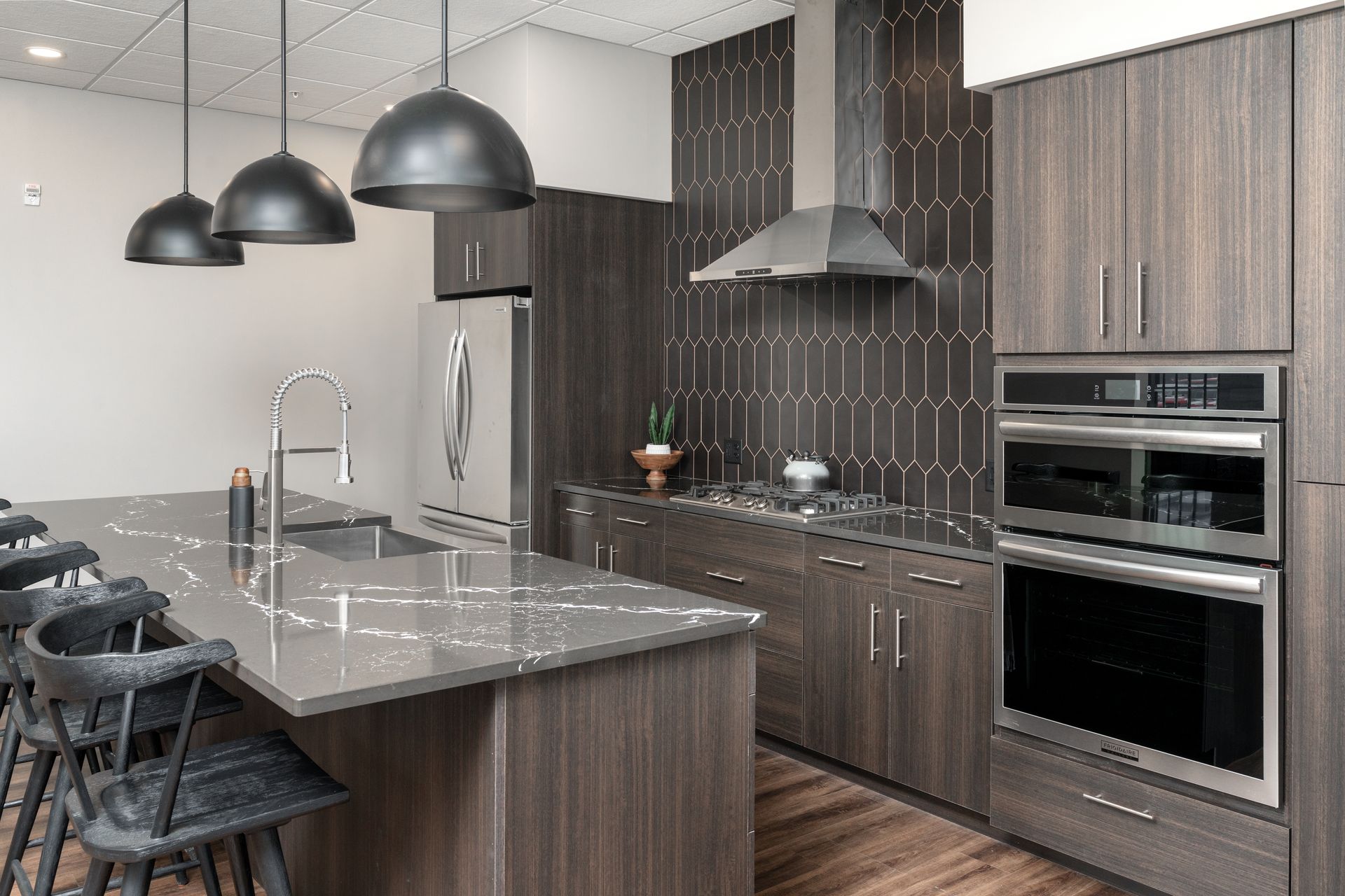 Acadia Apartments kitchen