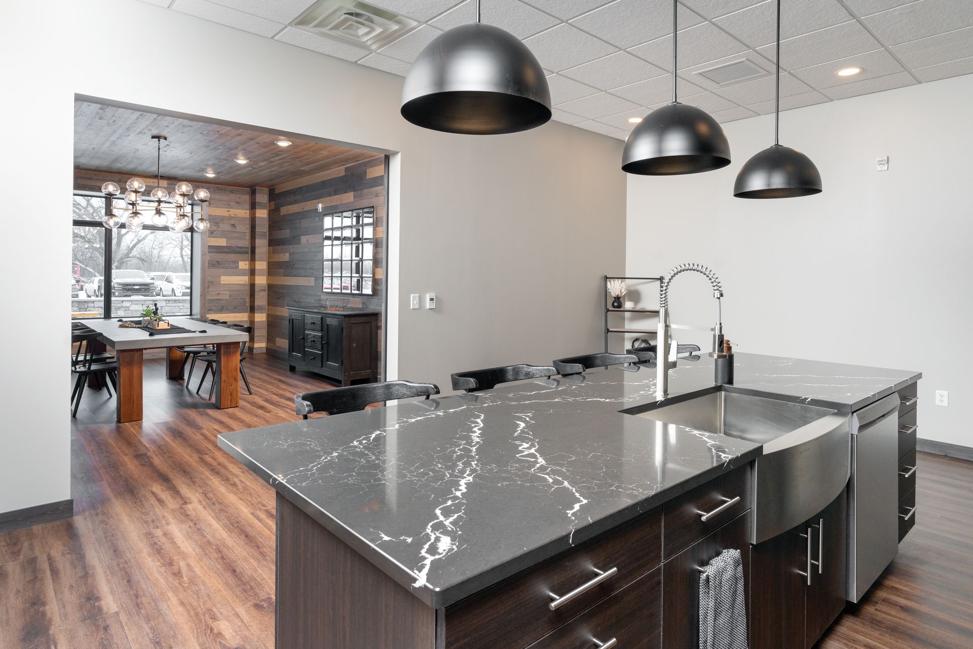 Acadia Apartments kitchen