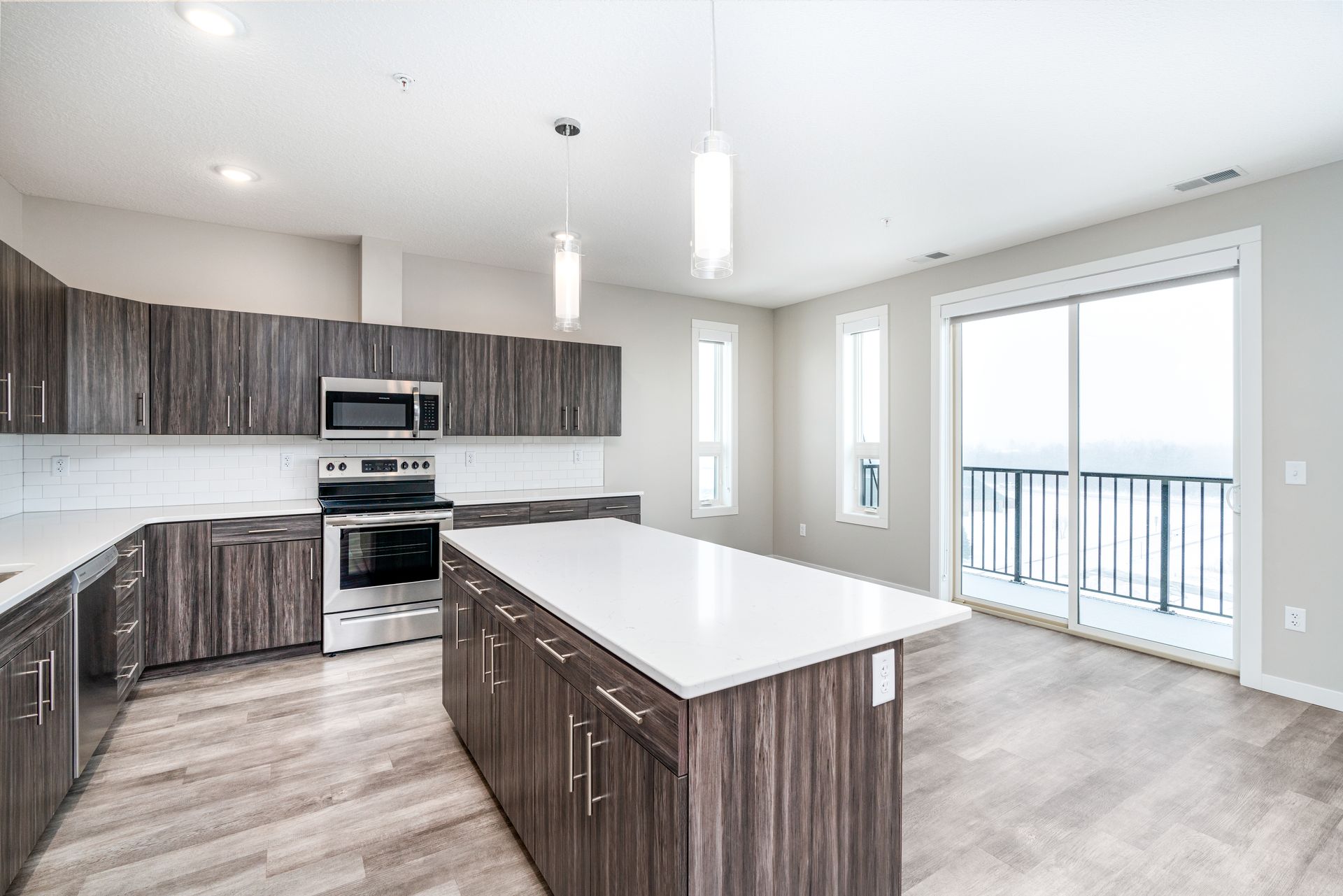 Acadia Apartments kitchen