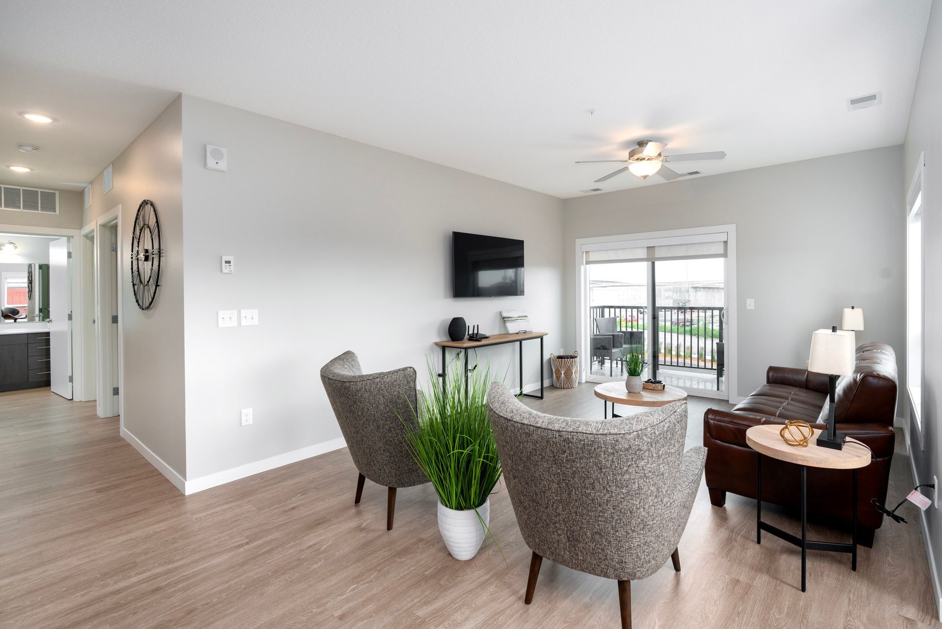 Lincoln Park Flats living room