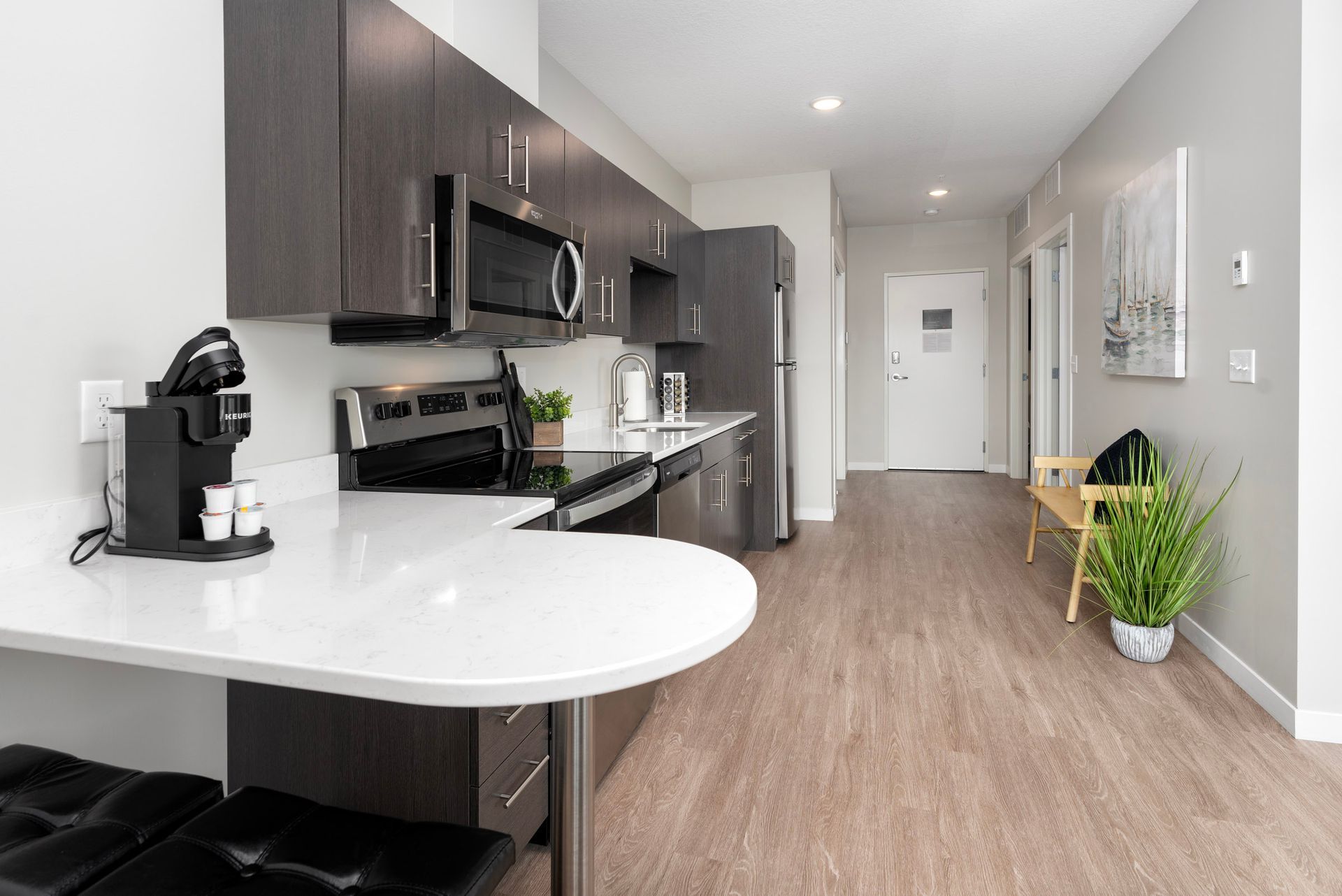 Lincoln Park Flats kitchen