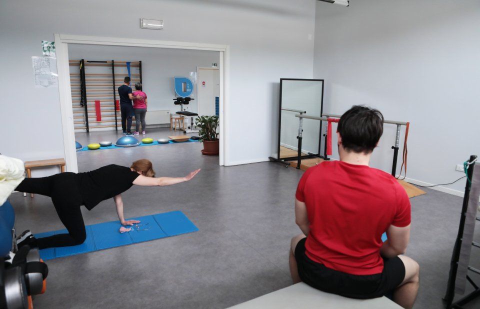 palestra del centro di fisioterapia