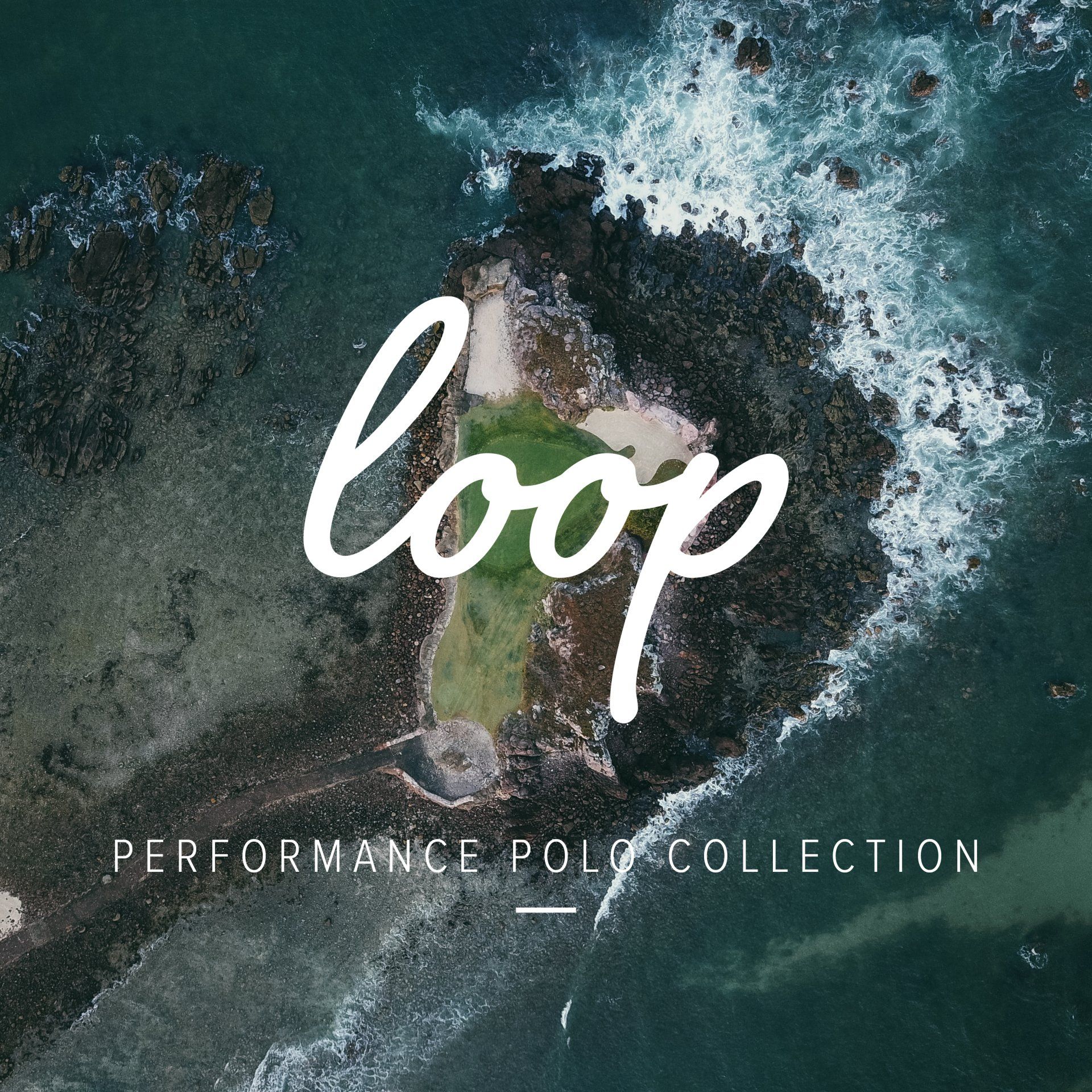 An aerial view of a small island in the middle of the ocean