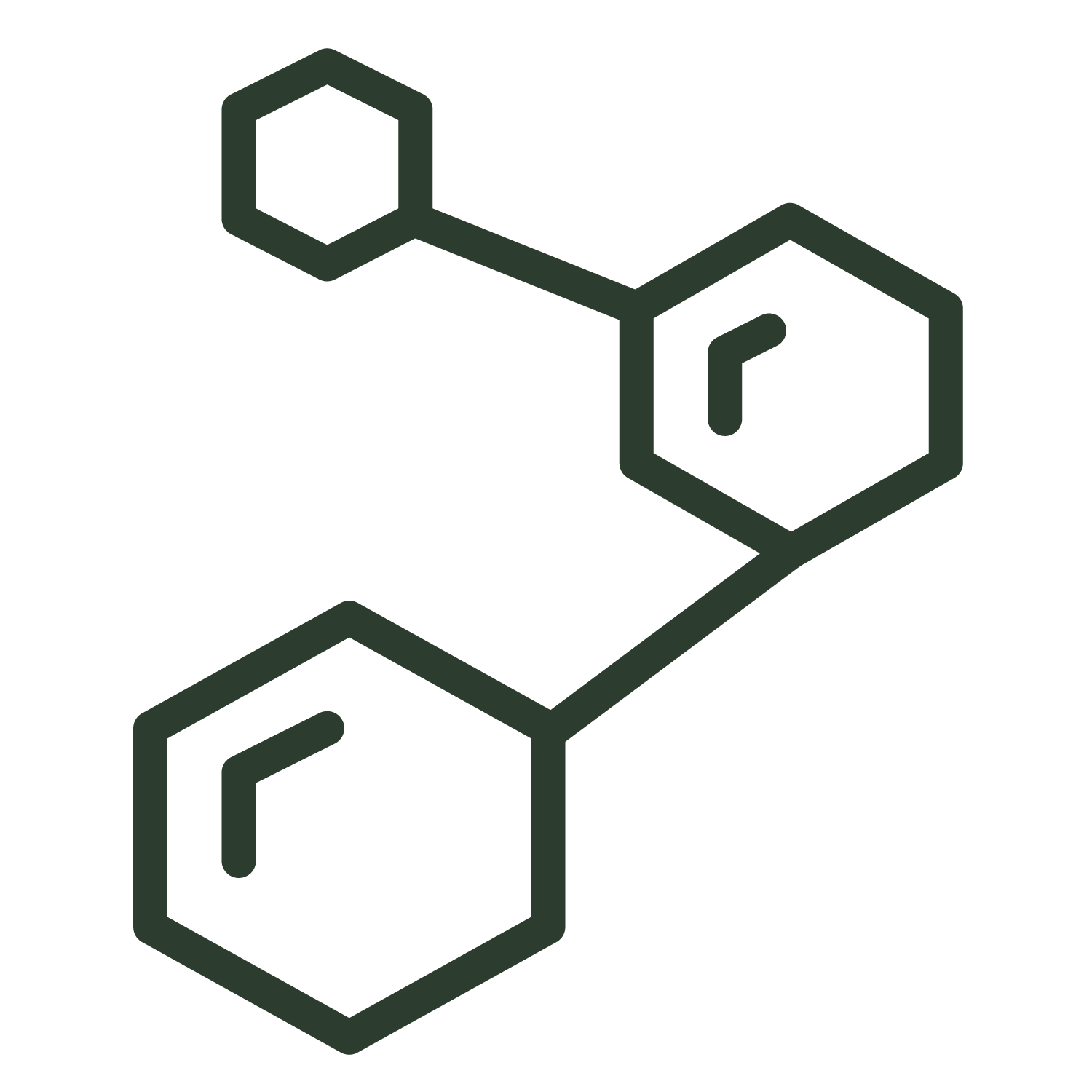 A line drawing of a chemical structure on a white background.