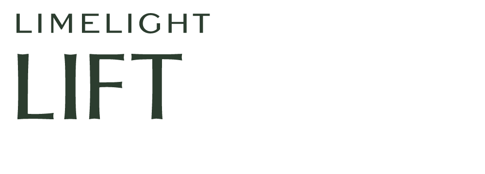 A logo for limelight lift is shown on a white background.