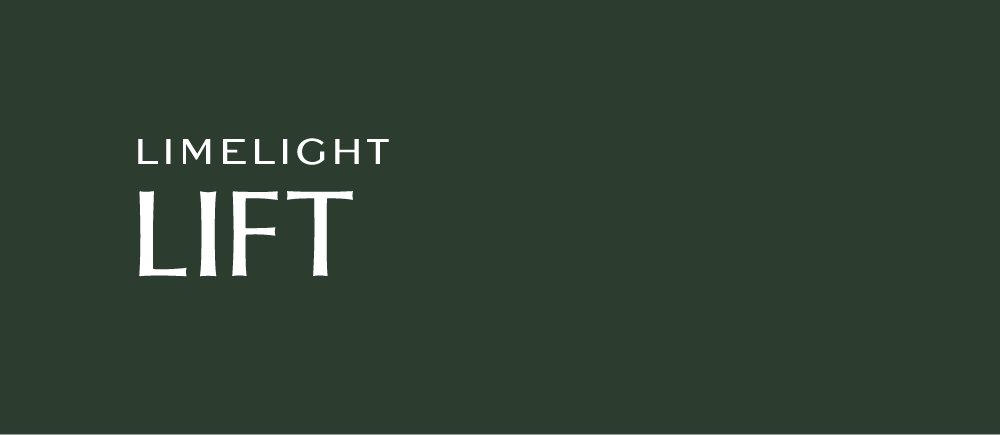 The limelight lift logo is on a green background.