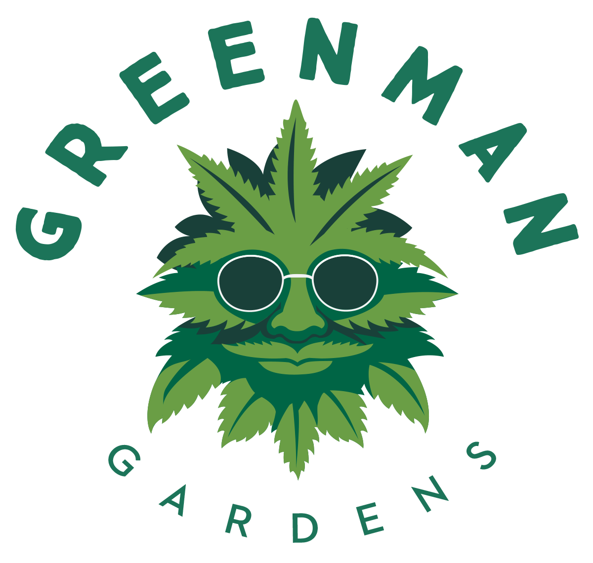 Greenman gardens logo
