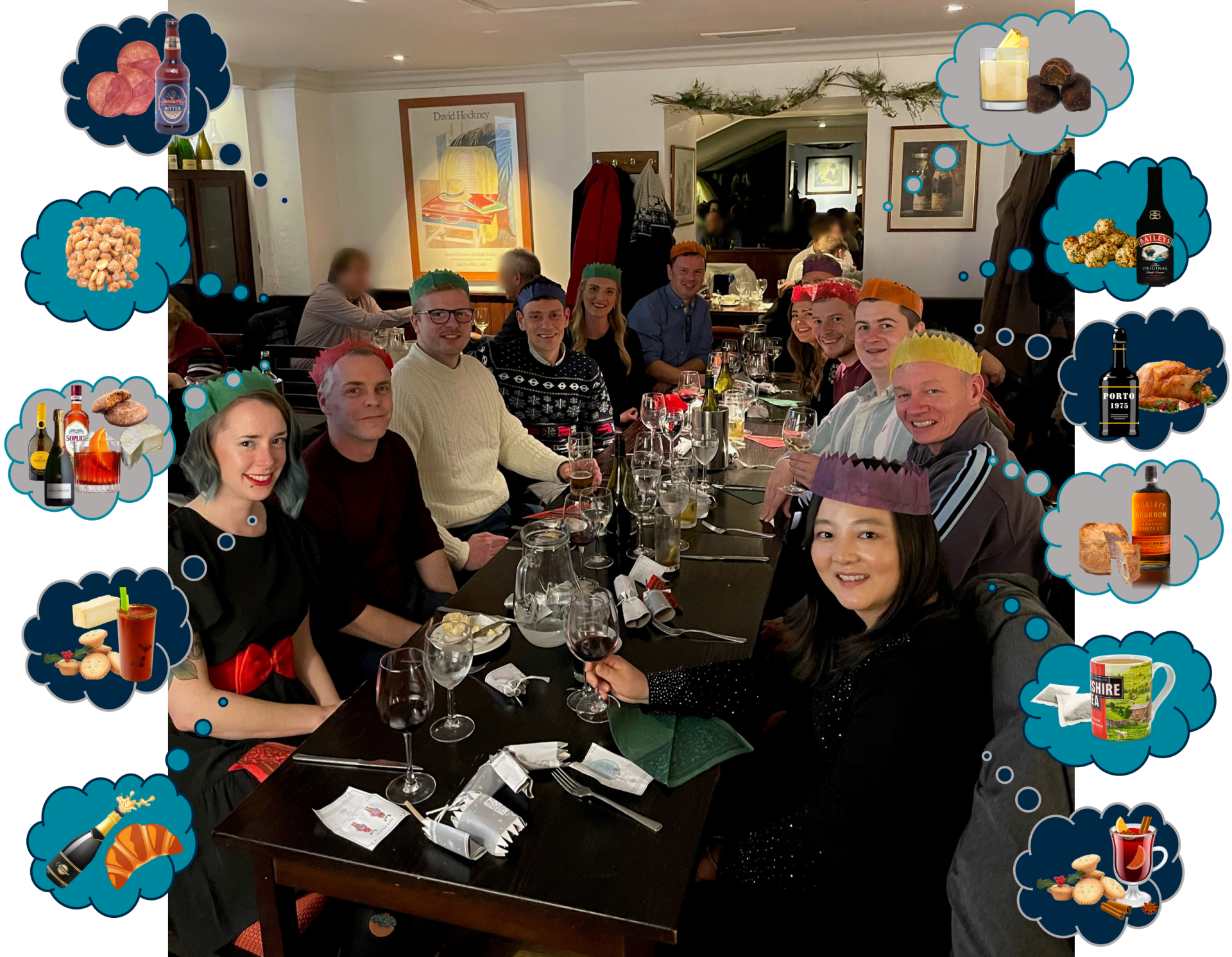 Consultants of GMAP Analytics at their 2021 Christmas Party