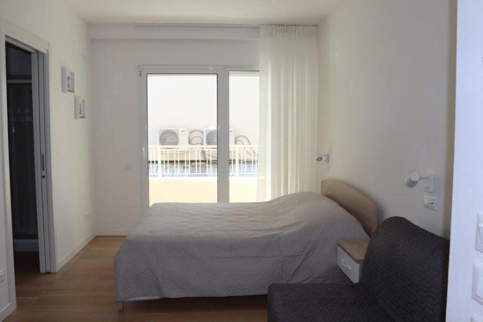 camera da letto del monolocale