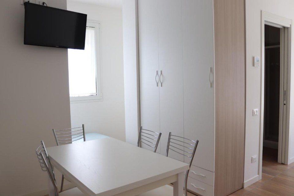 angolo pranzo del monolocale