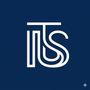White “TS” monogram logo on a dark blue background.