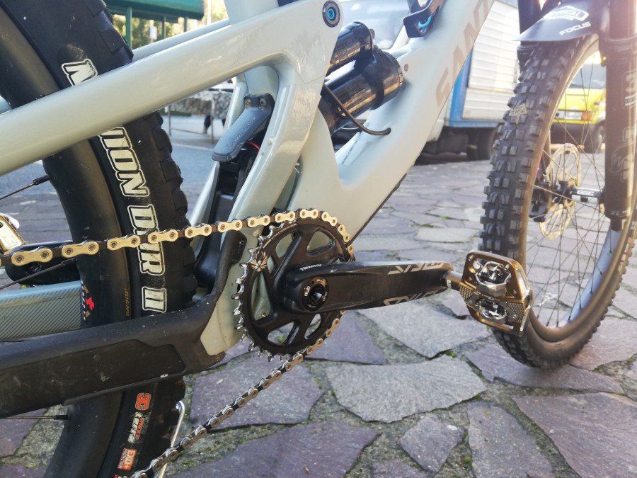 Dettagli catena bici elettrica